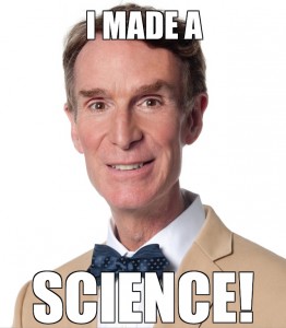 i made a science